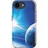 View of a Planet as it Looms in Close Orbit and with Rings iPhone 16e Impact Case