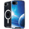 View of a Planet as it Looms in Close Orbit and with Rings iPhone 16e MagSafe Case