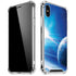 View of a Planet as it Looms in Close Orbit and with Rings iPhone X/XS Clear Case
