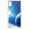 View of a Planet as it Looms in Close Orbit and with Rings iPhone XS Clear Case