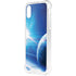 View of a Planet as it Looms in Close Orbit and with Rings iPhone XS Clear Case