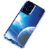 View of a Planet as it Looms in Close Orbit and with Rings Moto G 5G (2024) Clear Case