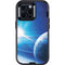 View of a Planet as it Looms in Close Orbit and with Rings Otterbox Defender iPhone Skin