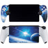 View of a Planet as it Looms in Close Orbit and with Rings PlayStation Portal Remote Player Skin