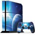 View of a Planet as it Looms in Close Orbit and with Rings PlayStation PS4 Skins