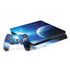 View of a Planet as it Looms in Close Orbit and with Rings PlayStation PS4 Skins