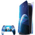 View of a Planet as it Looms in Close Orbit and with Rings PlayStation PS5 Skins