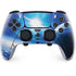 View of a Planet as it Looms in Close Orbit and with Rings PS5 DualSense Edge Pro Controller Skin