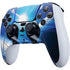 View of a Planet as it Looms in Close Orbit and with Rings PS5 DualSense Edge Pro Controller Skin