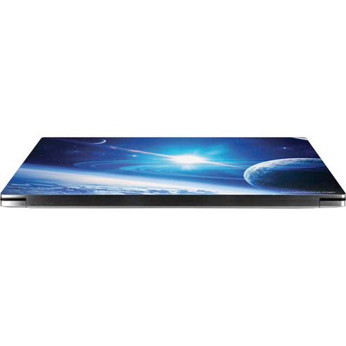 View of a Planet as it Looms in Close Orbit and with Rings Dell XPS Skin