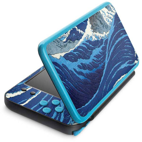 View of the Naruto whirlpools at Awa by Hiroshige Nintendo Skins