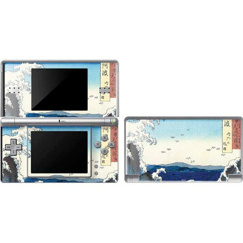 View of the Naruto whirlpools at Awa by Hiroshige Nintendo Skins