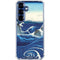 View of the Naruto whirlpools at Awa by Hiroshige Galaxy S25 Clear Case