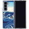 View of the Naruto whirlpools at Awa by Hiroshige Galaxy Z Fold5 5G Clear Case