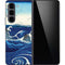 View of the Naruto whirlpools at Awa by Hiroshige Galaxy Z Fold5 5G Skin