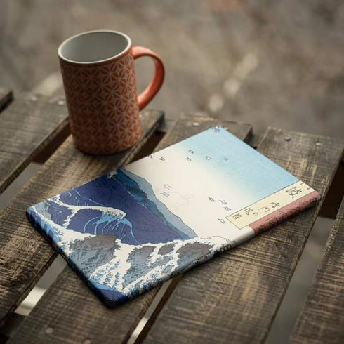 View of the Naruto whirlpools at Awa by Hiroshige iPad Skins