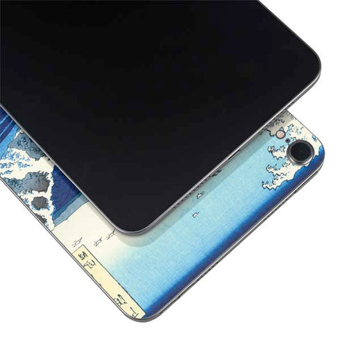 View of the Naruto whirlpools at Awa by Hiroshige Apple iPad Mini Skin
