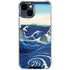 View of the Naruto whirlpools at Awa by Hiroshige iPhone 15 Clear Case