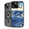 View of the Naruto whirlpools at Awa by Hiroshige iPhone 15 Kickstand Case