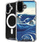 View of the Naruto whirlpools at Awa by Hiroshige iPhone 16 Plus MagSafe Case