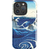 View of the Naruto whirlpools at Awa by Hiroshige iPhone 16 Pro Impact Case