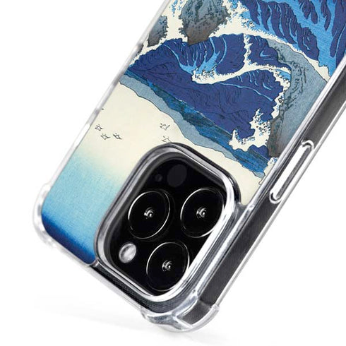 View of the Naruto whirlpools at Awa by Hiroshige iPhone 16 Pro Max MagSafe Case