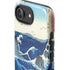 View of the Naruto whirlpools at Awa by Hiroshige iPhone 16e Impact Case