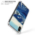 View of the Naruto whirlpools at Awa by Hiroshige iPhone X/XS Clear Case