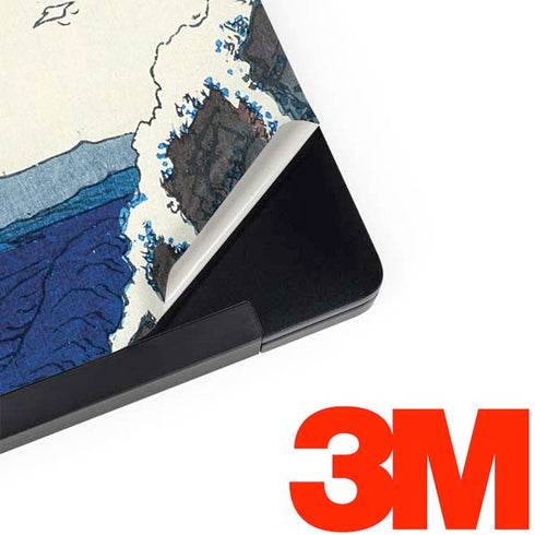 View of the Naruto whirlpools at Awa by Hiroshige Dell Latitude Skin