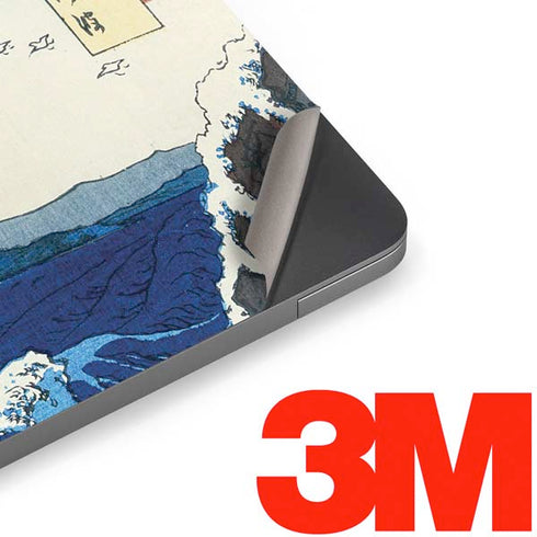 View of the Naruto whirlpools at Awa by Hiroshige Apple MacBook Air Skin
