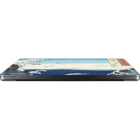 View of the Naruto whirlpools at Awa by Hiroshige Apple MacBook Pro 14-inch Skin