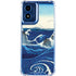 View of the Naruto whirlpools at Awa by Hiroshige Moto G 5G (2024) Clear Case