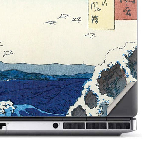 View of the Naruto whirlpools at Awa by Hiroshige Dell Precision Skin