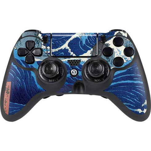 View of the Naruto whirlpools at Awa by Hiroshige PlayStation PS4 Skins