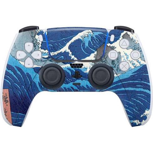 View of the Naruto whirlpools at Awa by Hiroshige PlayStation PS5 Skins