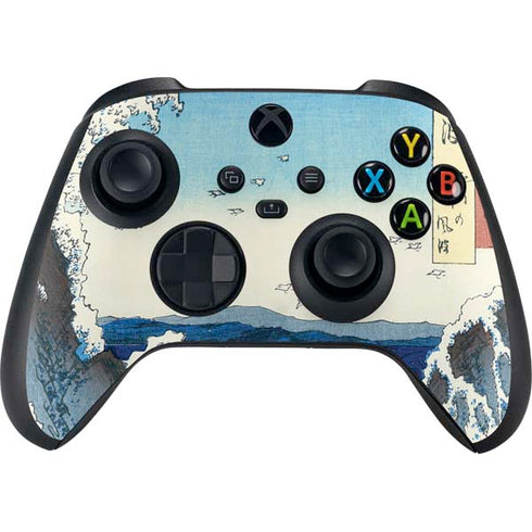 View of the Naruto whirlpools at Awa by Hiroshige XBox Series X Digital Edition Bundle Skin