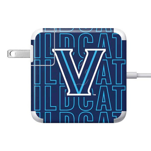 Villanova University Logo Large 85W Power Adapter (15 and 17 inch MacBook Pro Charger) Skin