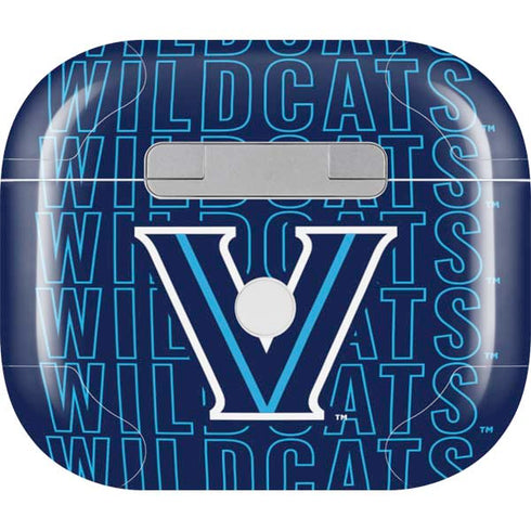 Villanova University Logo Large Apple AirPods (3rd Gen 2021) Skin