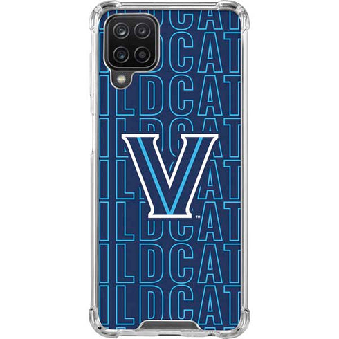 Villanova University Logo Large Galaxy A12 Clear Case
