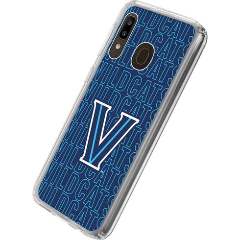Villanova University Logo Large Galaxy A20 Clear Case