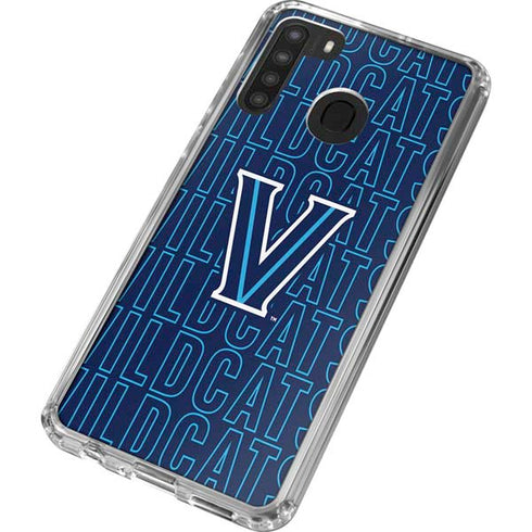 Villanova University Logo Large Galaxy A21 Clear Case