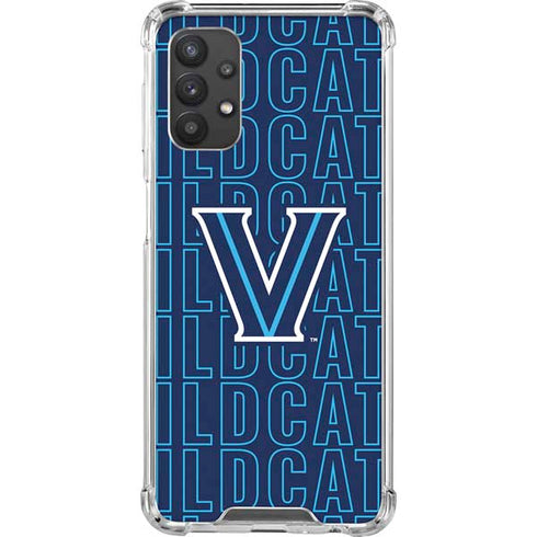 Villanova University Logo Large Galaxy A32 5G Clear Case
