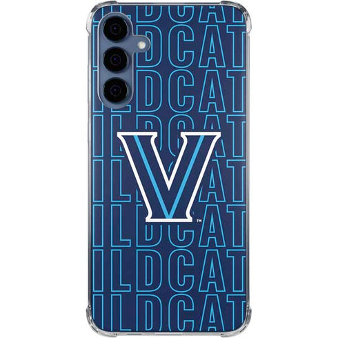 Villanova University Logo Large Galaxy A55 5G Clear Case