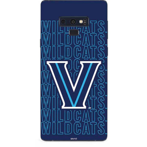 Villanova University Logo Large Galaxy Note 9 Skin