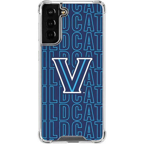 Villanova University Logo Large Galaxy S21 FE Clear Case