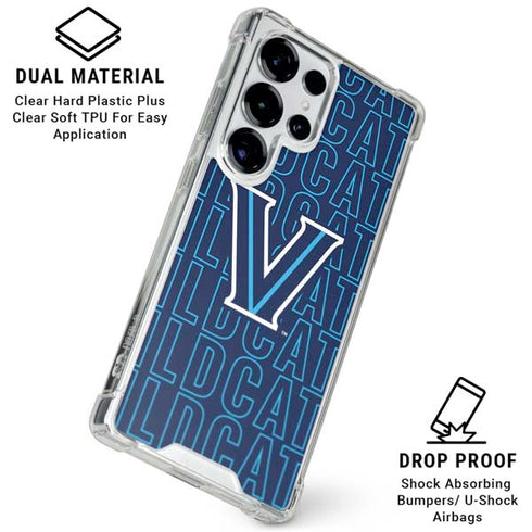 Villanova University Logo Large Galaxy S25 Ultra Clear Case