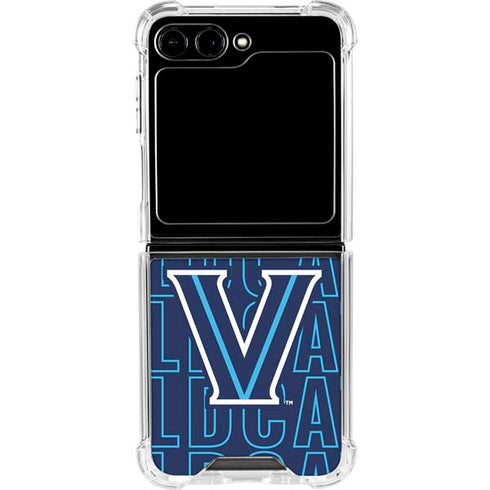 Villanova University Logo Large Galaxy Z Flip6 Clear Case