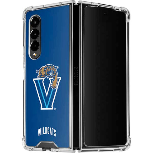 Villanova University Logo Large Galaxy Z Fold4 5G Clear Case