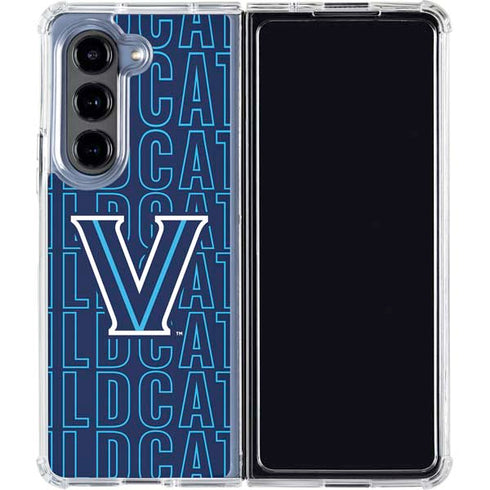 Villanova University Logo Large Galaxy Z Fold5 5G Clear Case