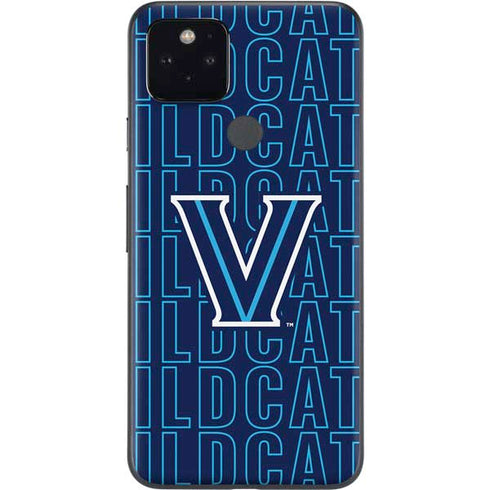 Villanova University Logo Large Google Pixel 5 Skin